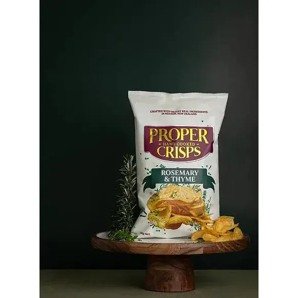 Proper Crisps Chips Rosemary & Thyme 150g