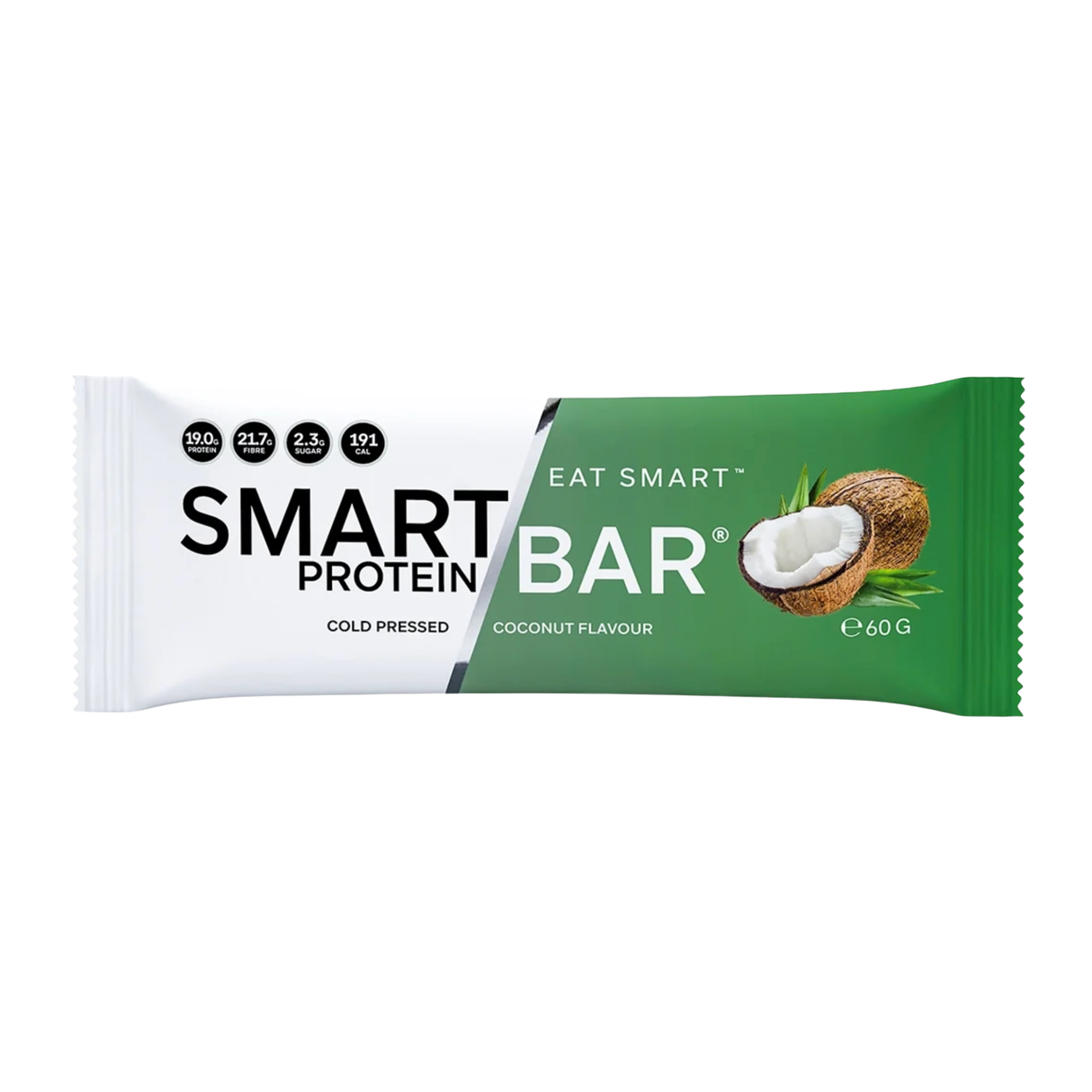 Smart Protein Bar Coconut Flavour Protein Bar 60g