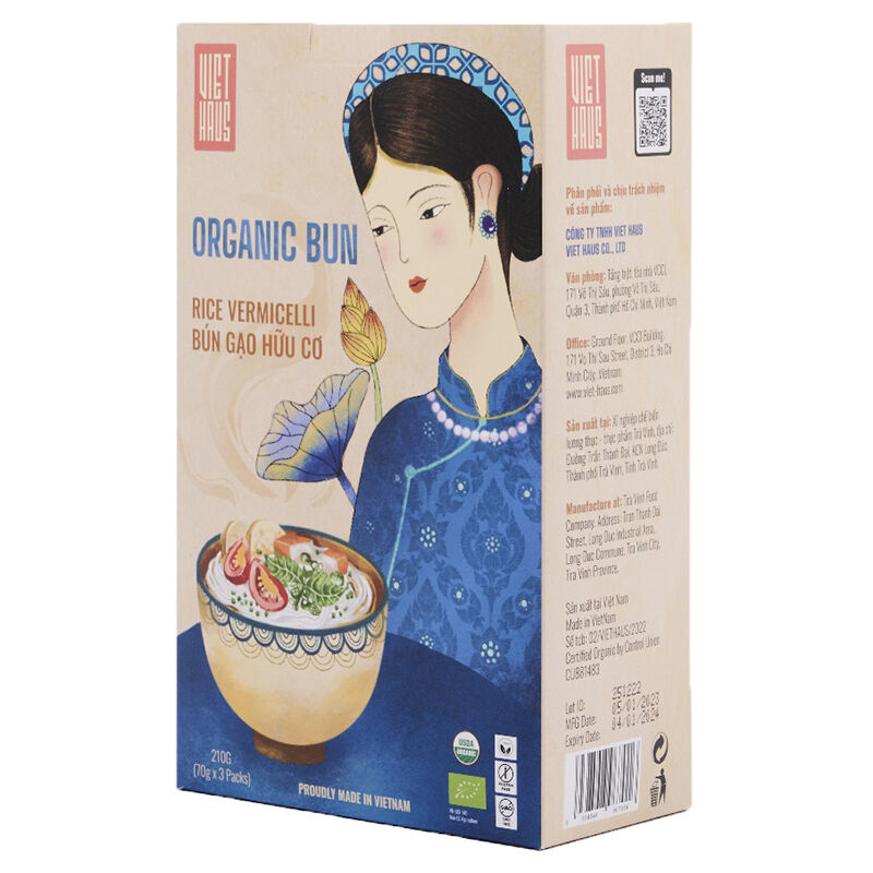 Viethaus Org Bun Vermicelli 180g