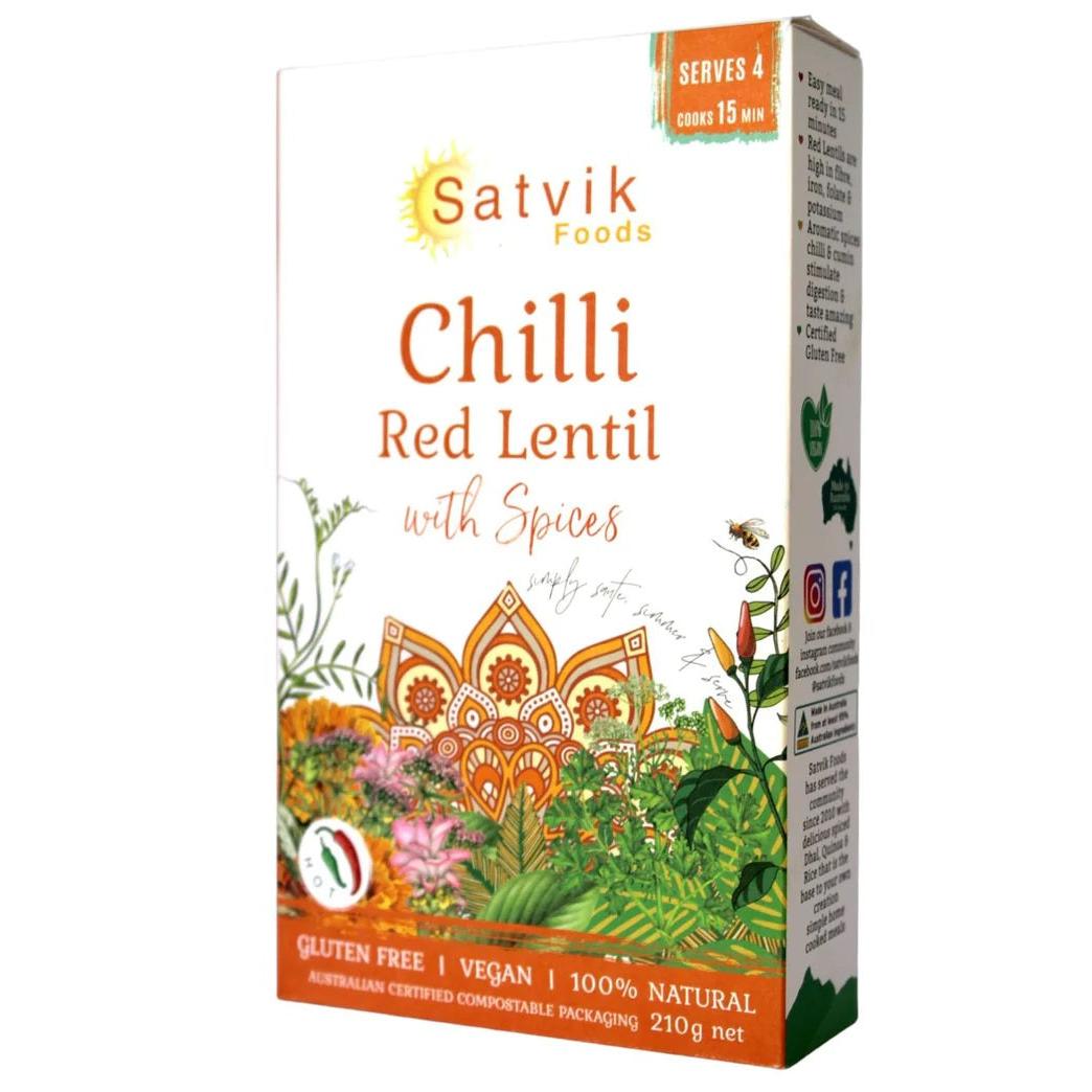 Satvik Foods Chilli Red Lentil 210g