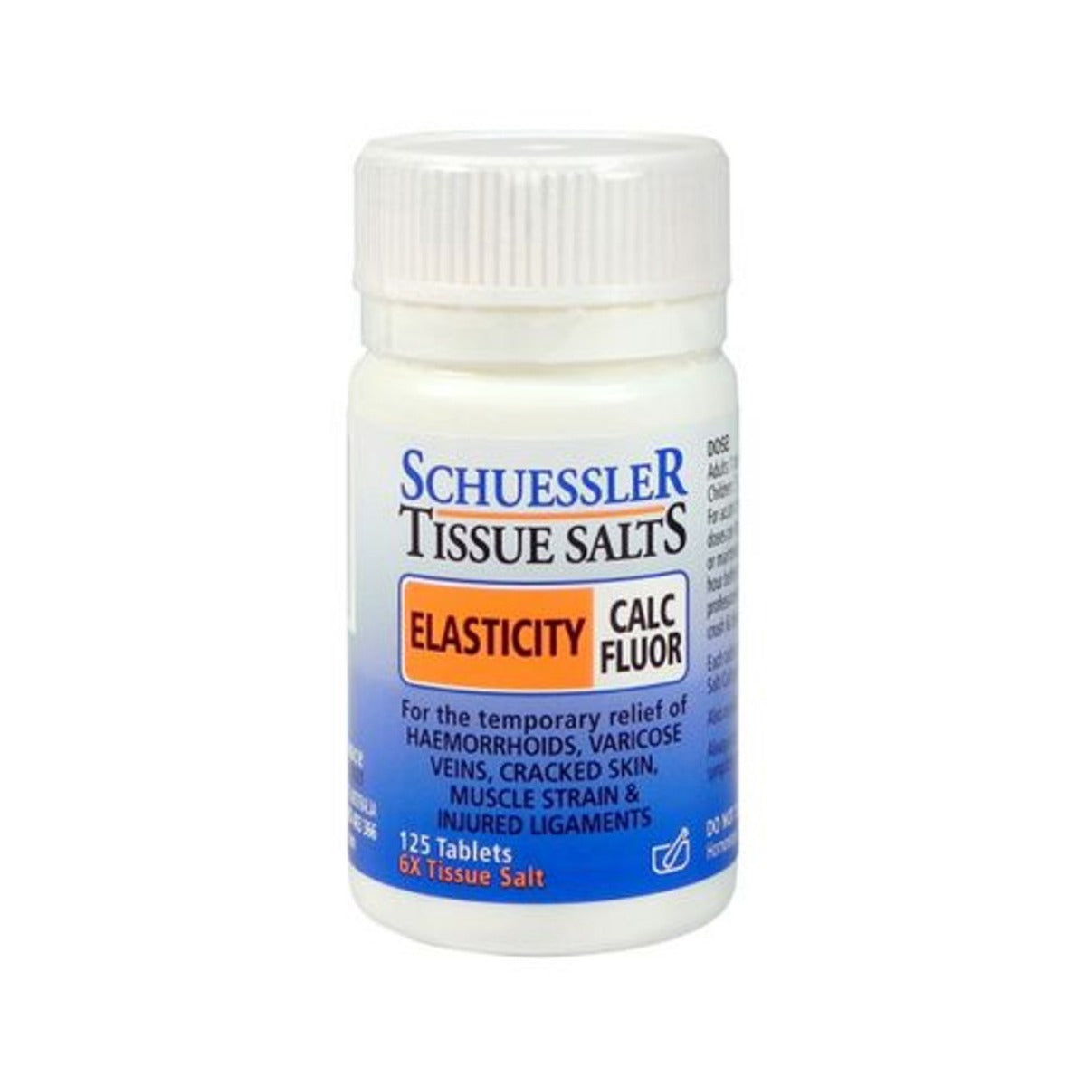 Schuessler Tissue Salts Calc Fluor 125T