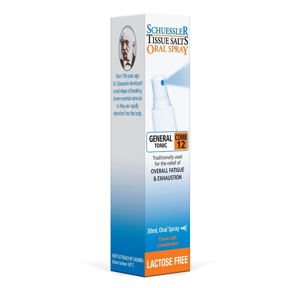 Schuessler Tissue Salts Comb 12 Spray 30ml