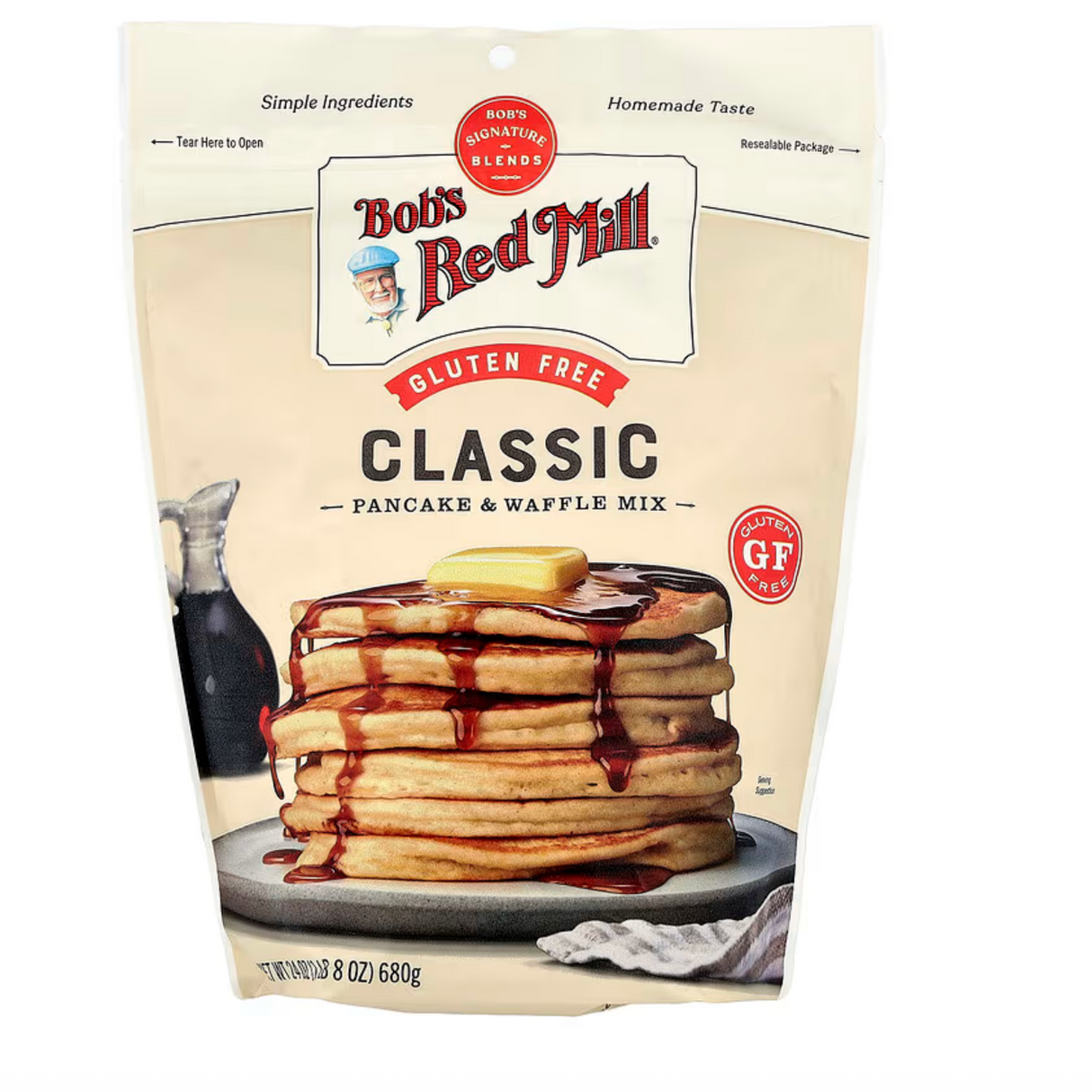 Bob's Red Mill Gluten Free Classic Pancake & Waffle Mix 623g