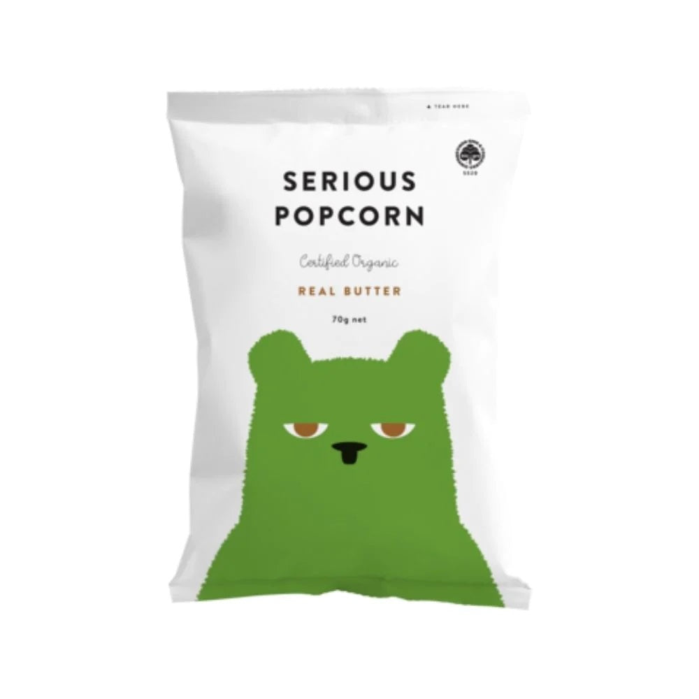 Serious Food Co Popcorn Real Butter 70g