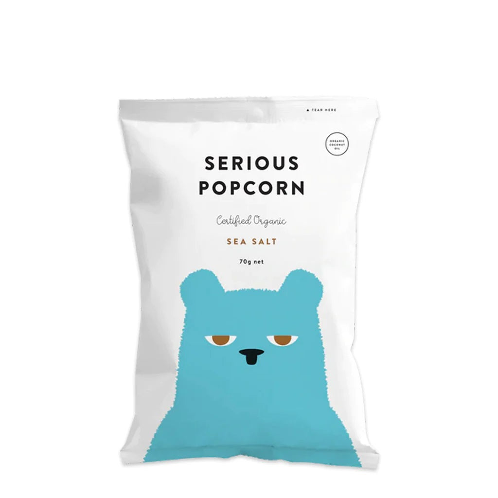 Serious Food Co Popcorn Sea Salt 70g