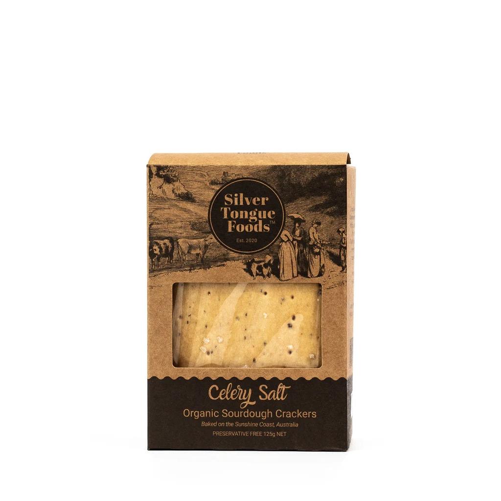 Silver Tongue Foods Celery Cracker 125g