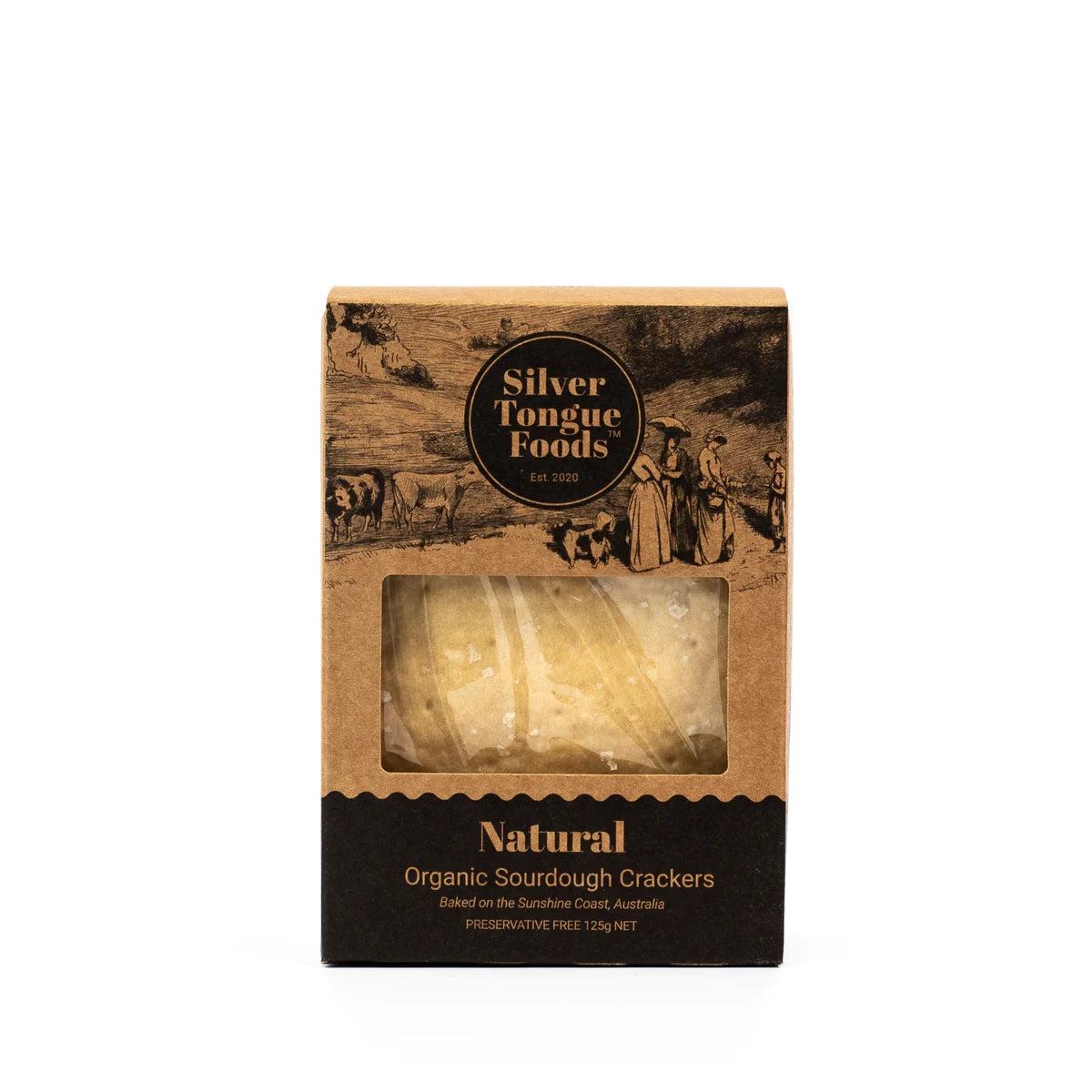 Silver Tongue Foods Natural Cracker 125g