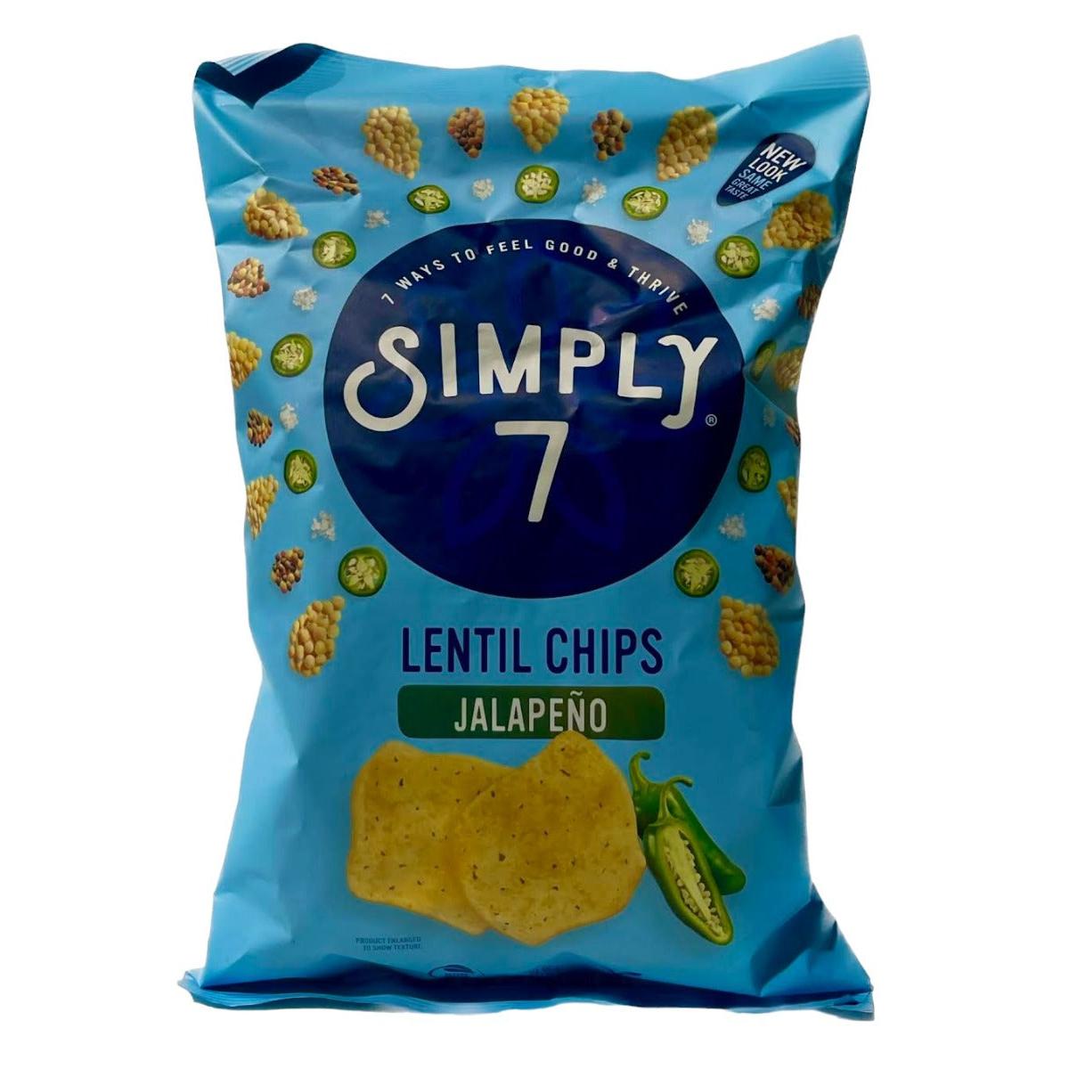 Simply 7 Lentil Jalapeno Chips 113g