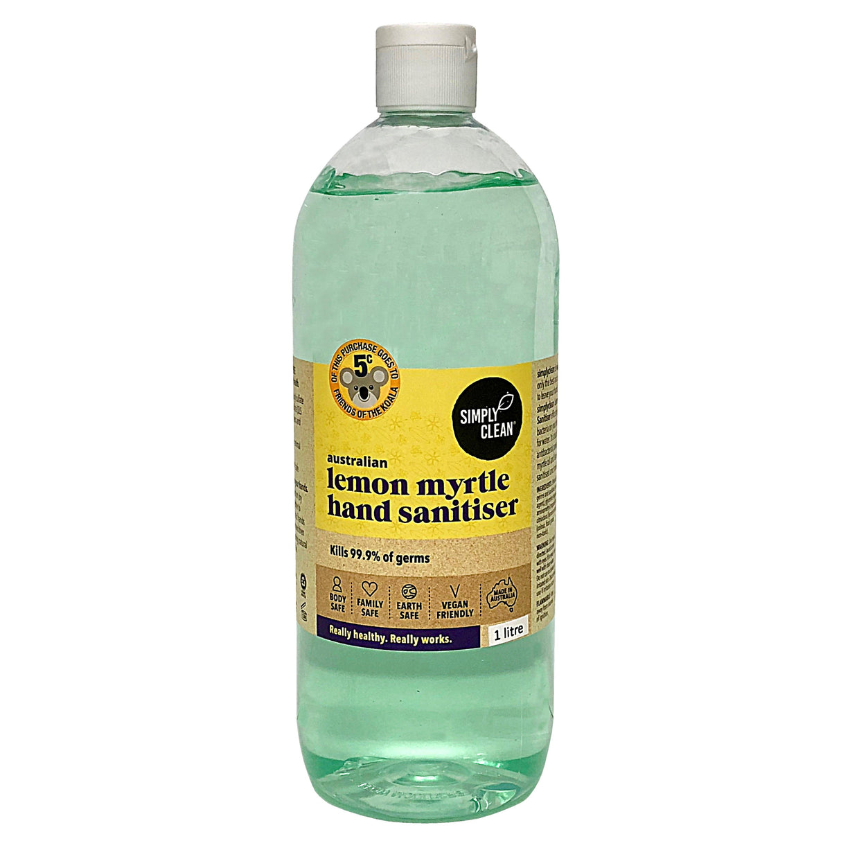 Simply Clean Hand Sanitiser 1L