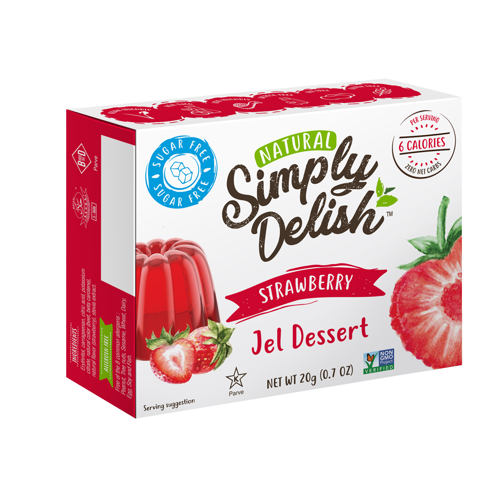 Simply Delish Strawberry Jel Dessert 20g