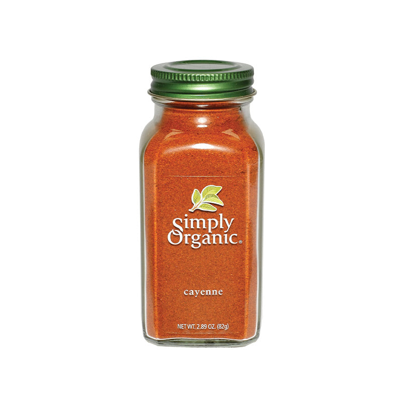 Simply Organic Cayenne Pepper Large Glass 82g