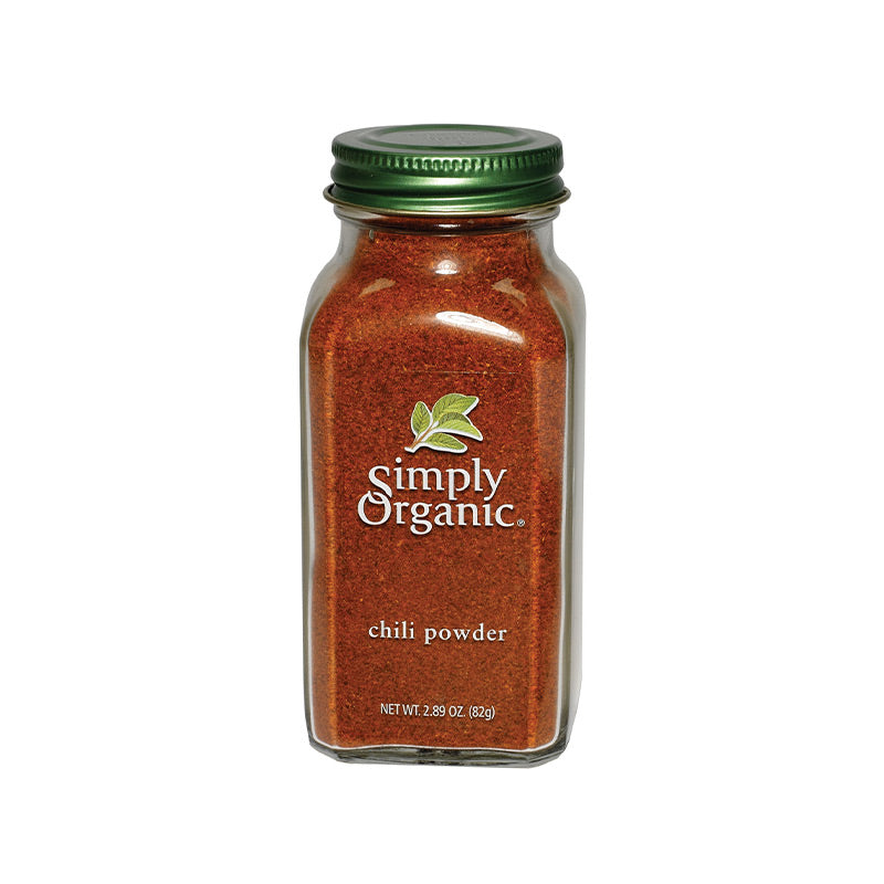Simply Organic Chili Powder Large Glass 82g