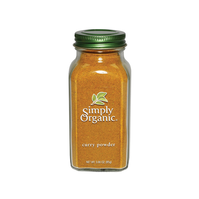 Simply Organic Curry Powder Large Glass 85g