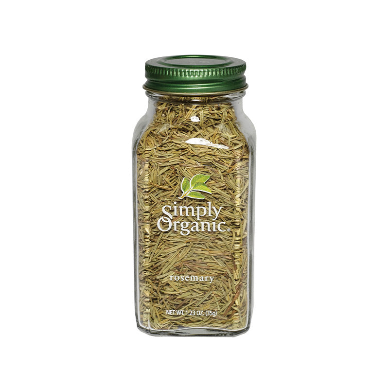 Simply Organic Rosemary Leaves Large Glass 35g