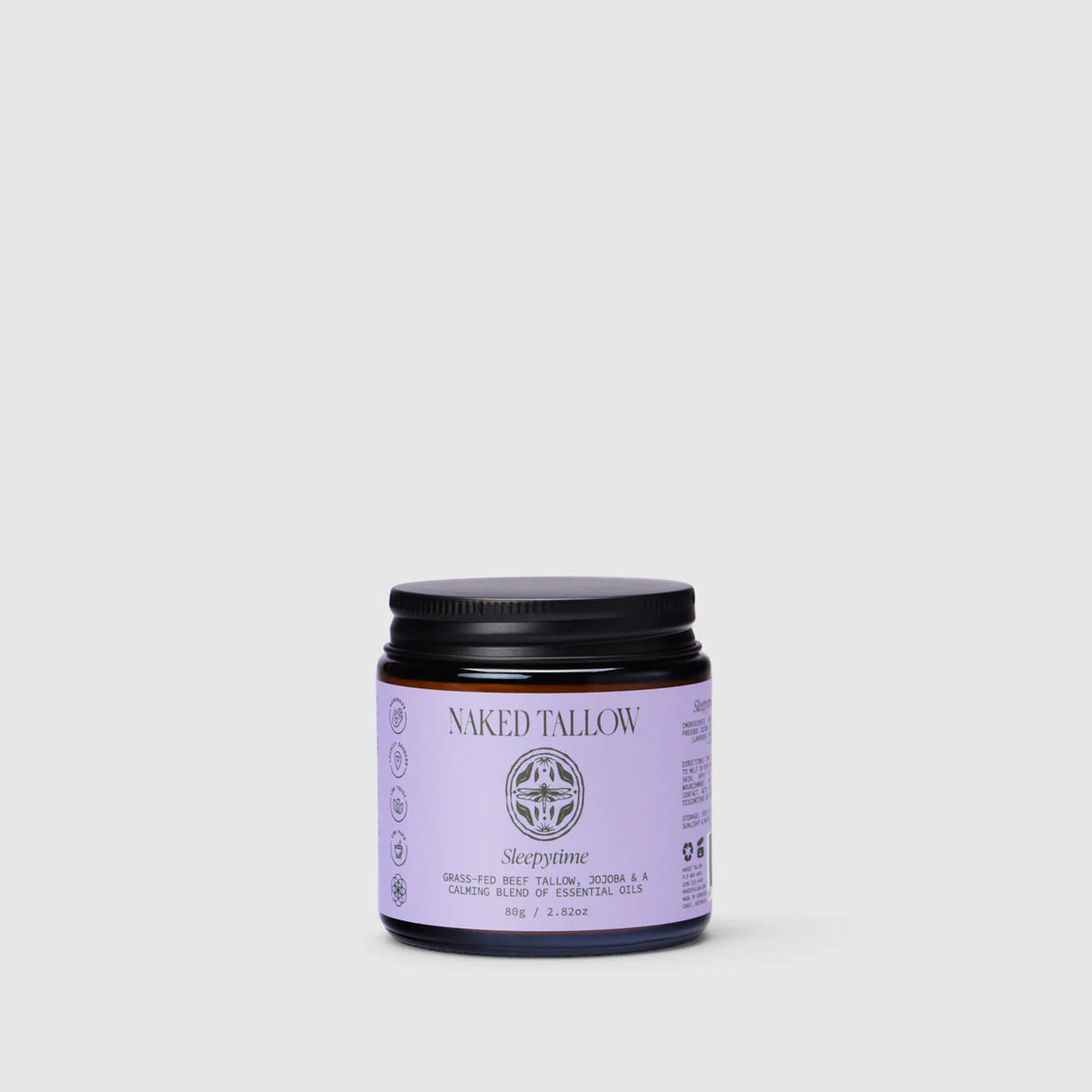 Naked Tallow Sleepytime Grass-Fed Beef Tallow Cream 80g