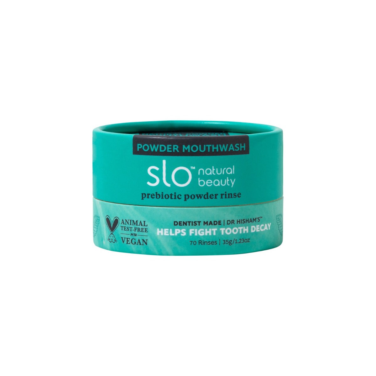 Slo Natural Beauty Powder Mouthwash 35g