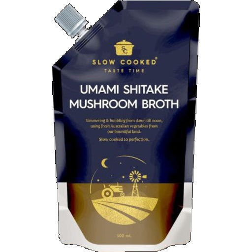 Slow Cooked Umami Shitake Mushroom Broth 500ml