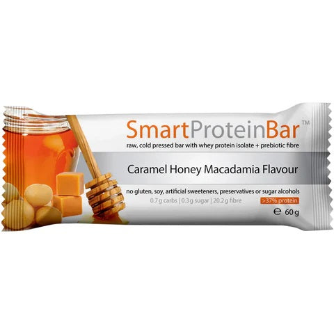Smart Protein Bar Caramel Honey Macadamia Flavour 60g