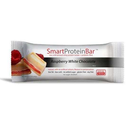 Smart Protein Bar Raspberry White Chocolate Protein Bar 60g