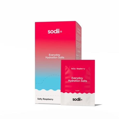 Sodii Everyday Hydration Salts Raspberry 30Sachet