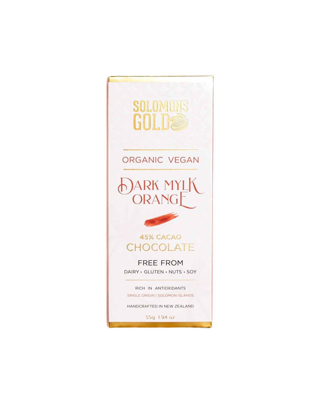 Solomons Gold Dark Mylk Orange 45% 55g