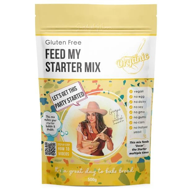 Sourdough Mumma Gluten Free Organic Feed My Starter Mix 500g
