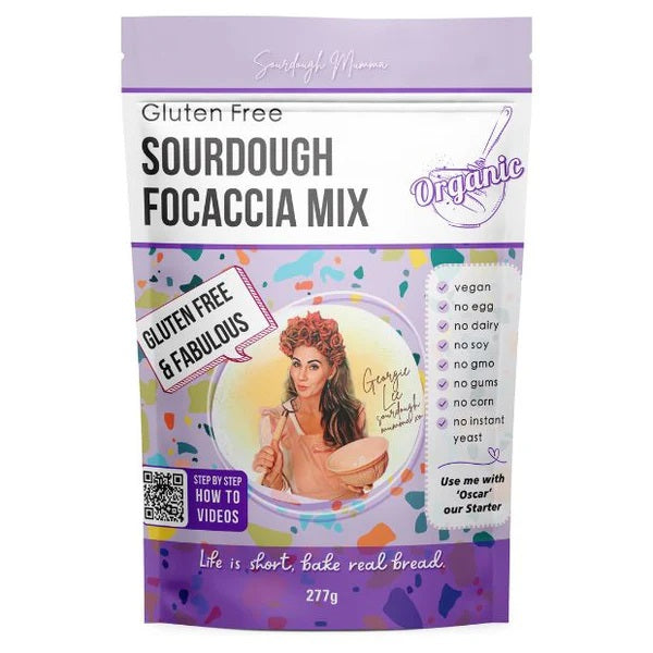 Sourdough Mumma Gluten Free Organic Focaccia Mix 227g