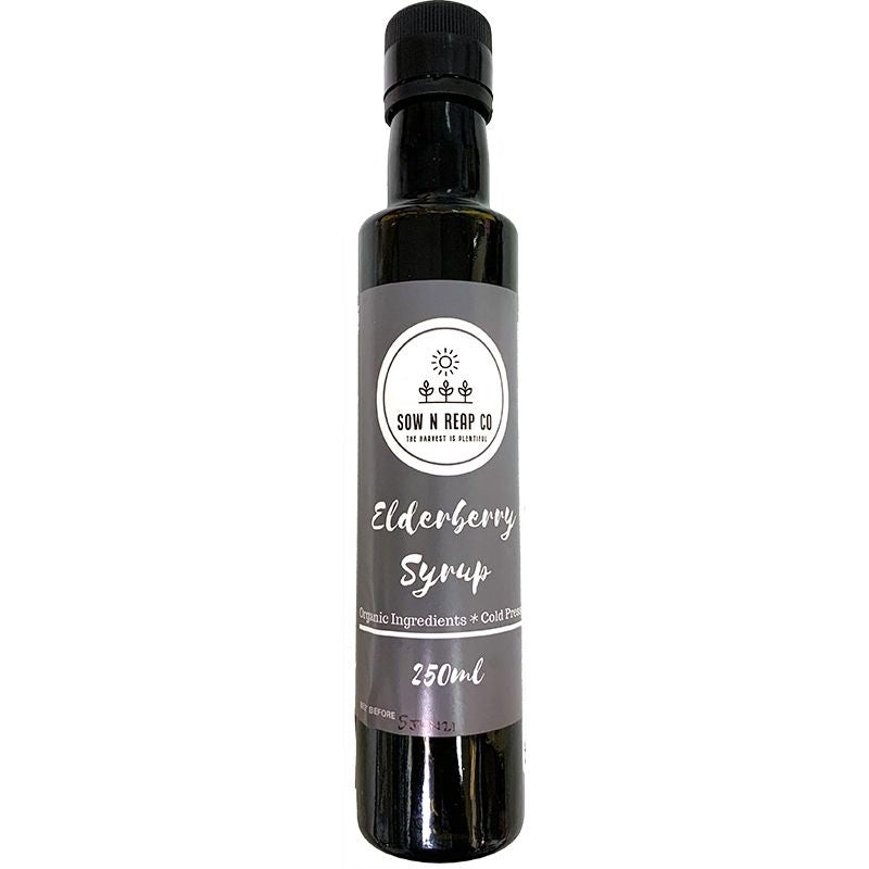 Sow N Reap Co Elderberry Syrup 250ml