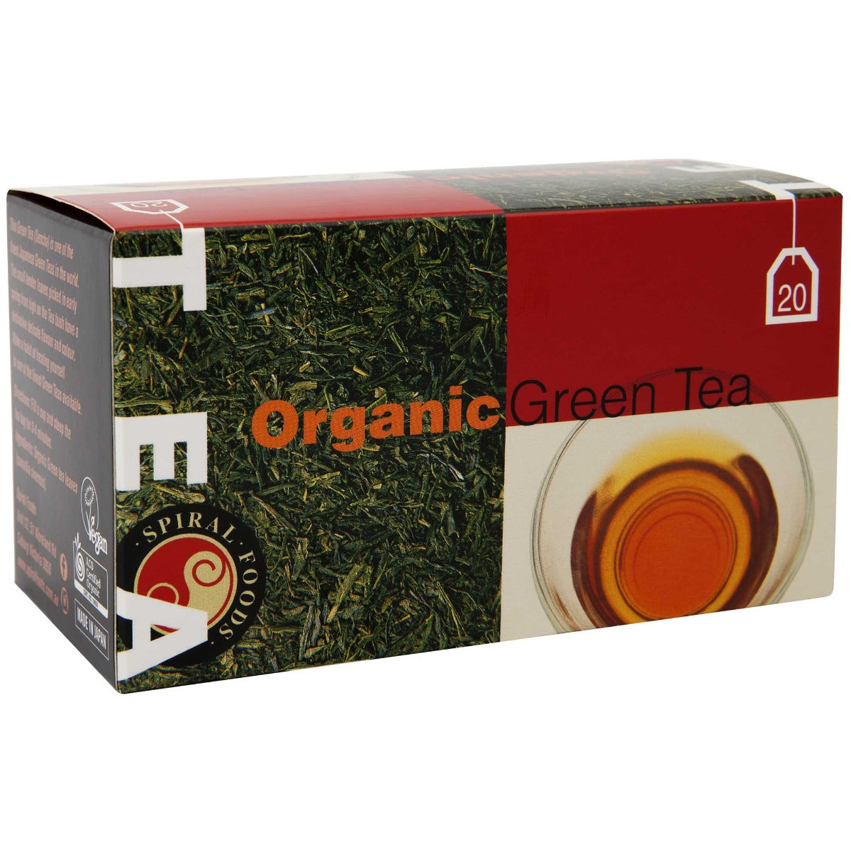 Spiral Foods Green Tea 20tb