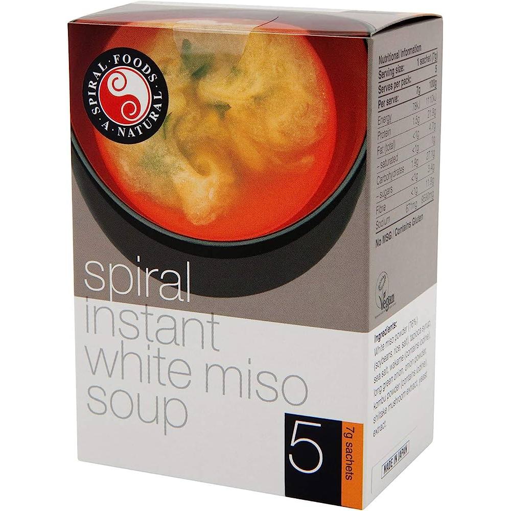 Spiral Foods Instant Miso White5x7g