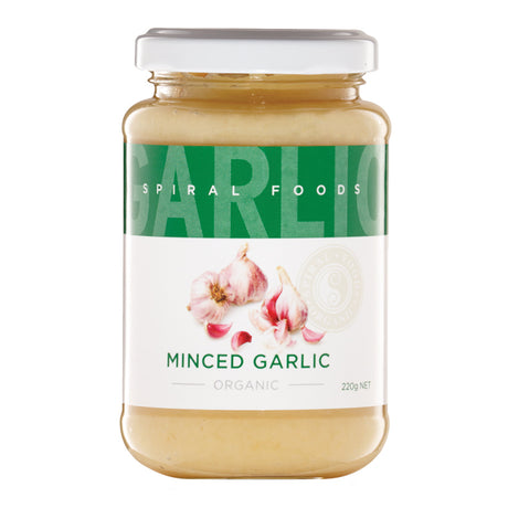 Spiral Foods Minced Garlic 220g