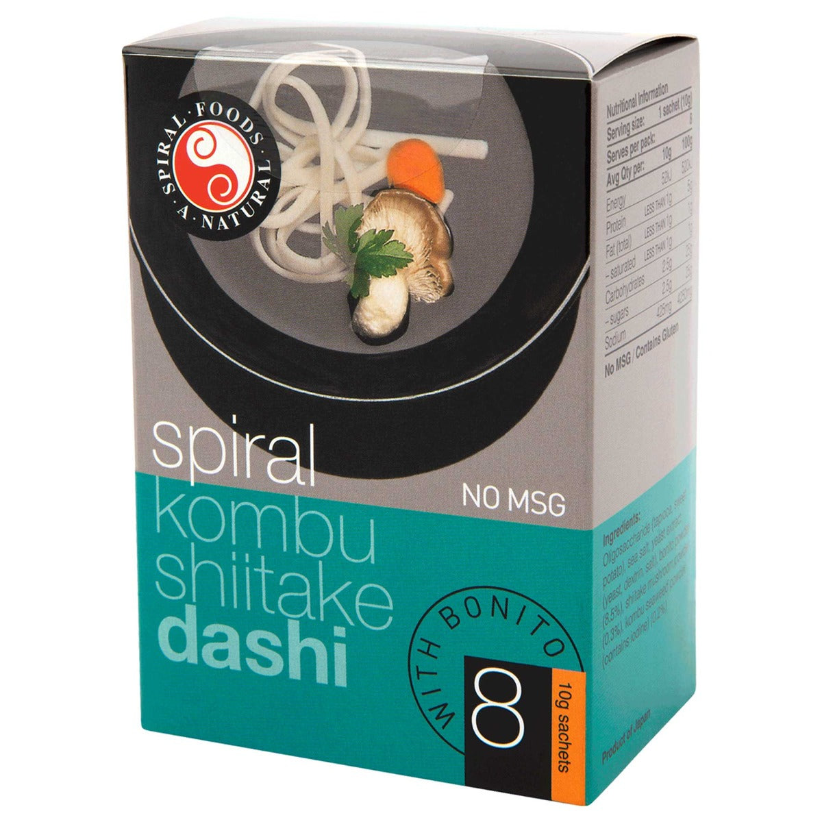 Spiral Foods Miso Dashi Bonito 8X10g