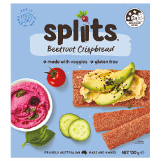 Spliits Spliits Crispbread Beetroot 130g