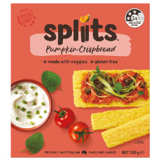 Spliits Spliits Crispbread Pumpkin 130g