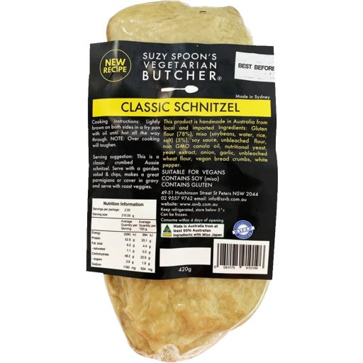Suzy Spoons Classic Schnitzel 420g
