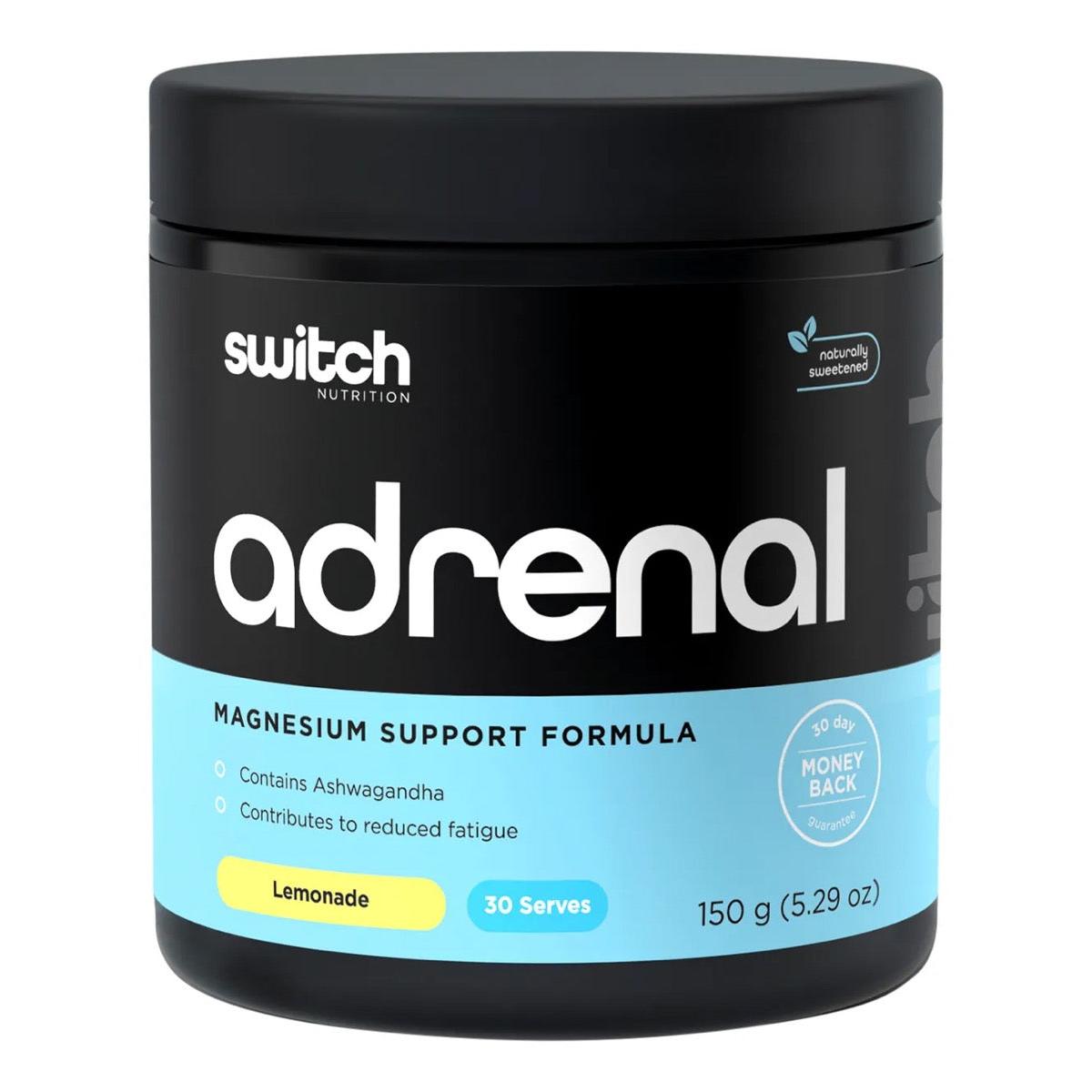 Switch Nutrition Adrenal Mag Lemonade 150g