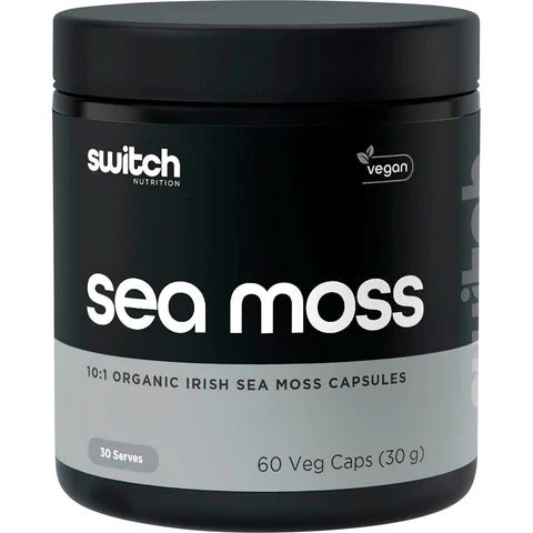 Switch Nutrition Irish Sea Moss Capsules 60vc