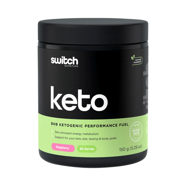 Switch Nutrition Keto BHB Raspberry 150g