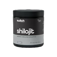 Switch Nutrition Organic Himalayan Shilajit 60C