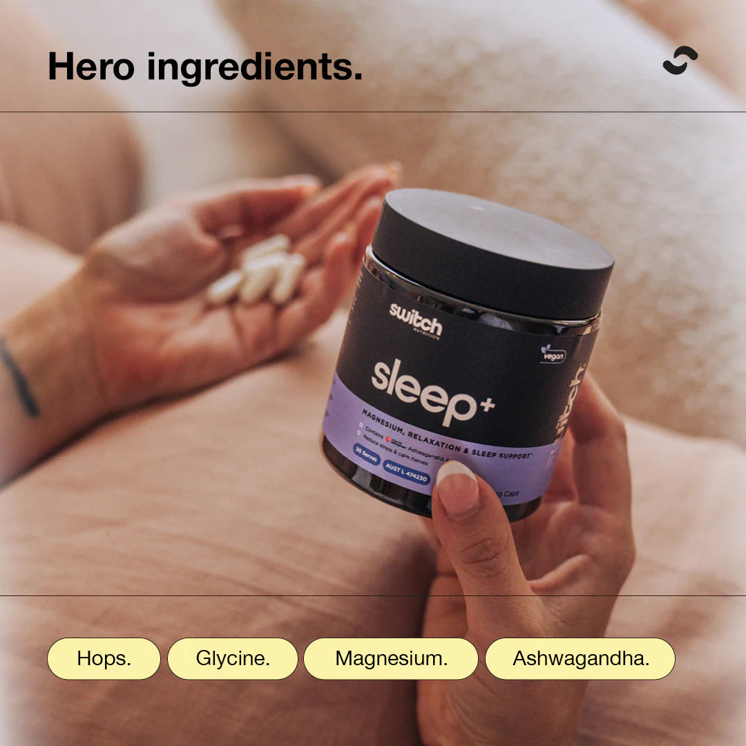 Switch Nutrition Sleep+ 120 capsules