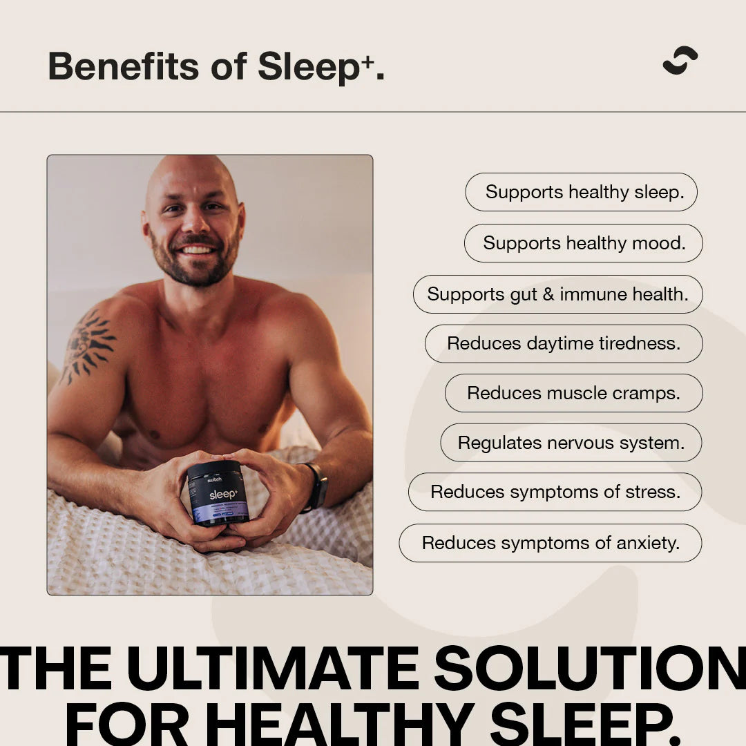 Switch Nutrition Sleep+ 120 capsules