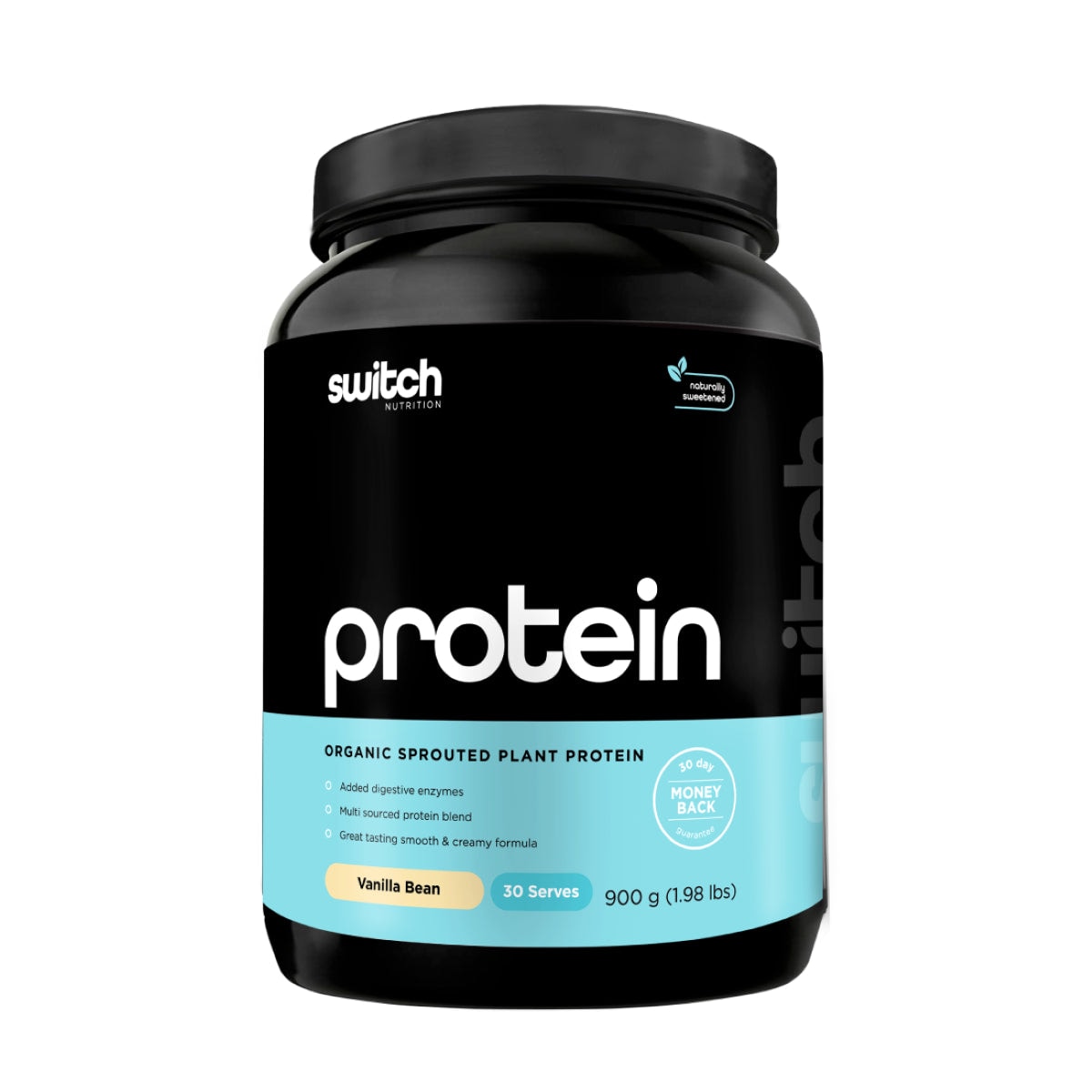 Switch Nutrition Sprouted Plant Protein Van 900g