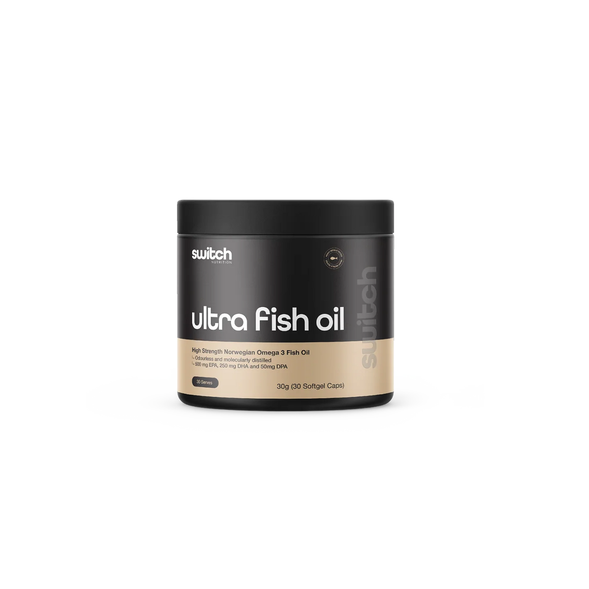 Switch Nutrition Ultra Fish Oil 130 Capsules