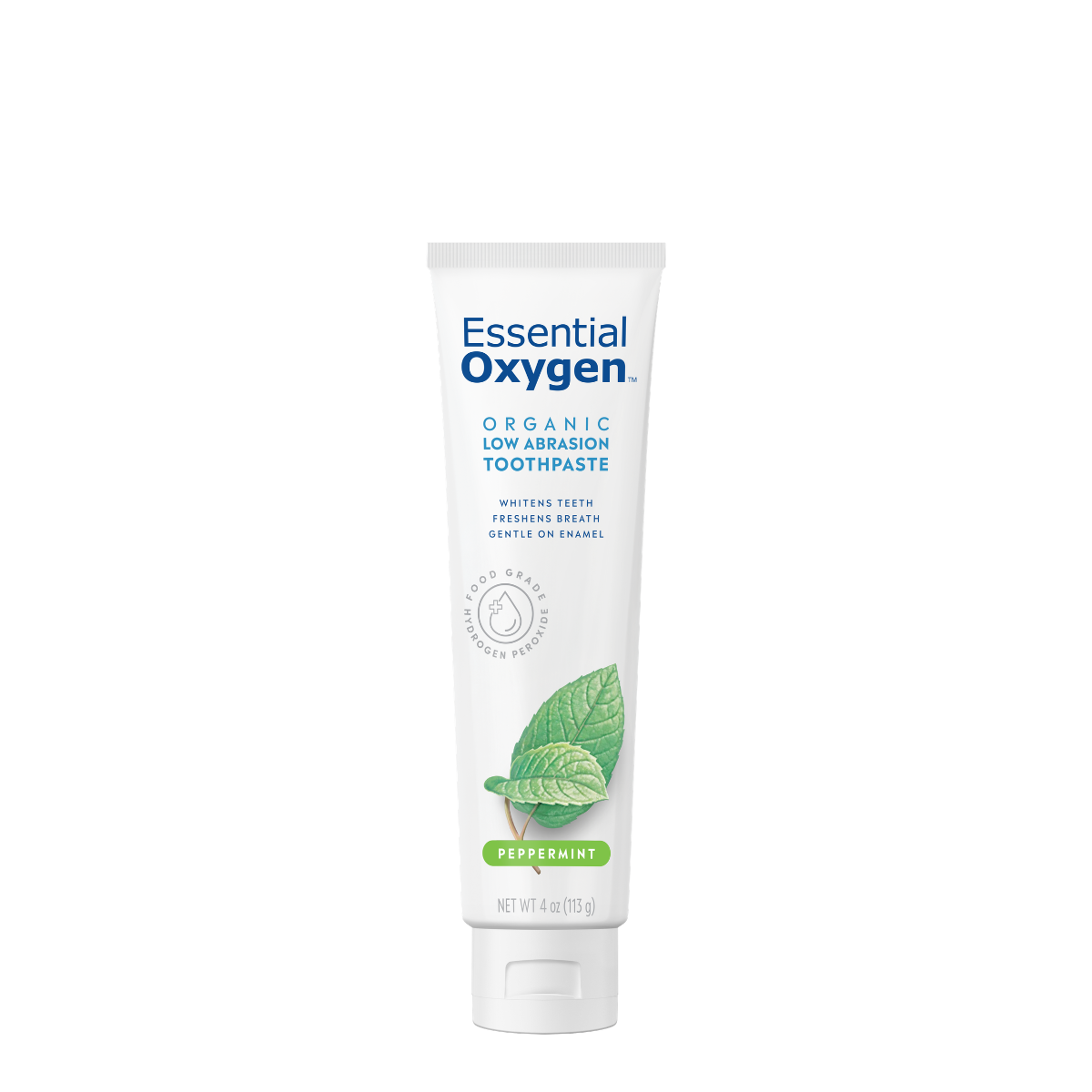 Essential Oxygen Organic Toothpaste Peppermint 113g