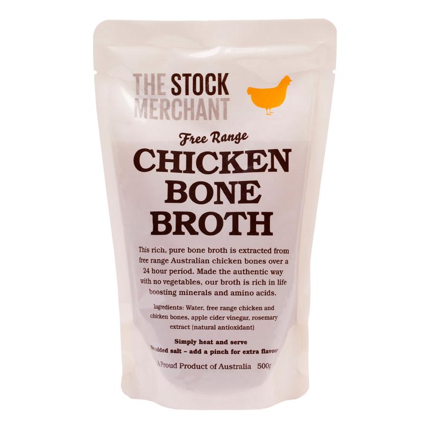 The Stock Merchant Gut Health Chicken Bone Broth 500g
