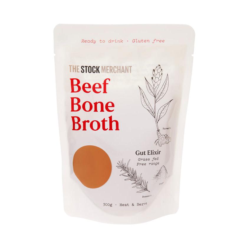 The Stock Merchant Gut Elixir Beef Bone Broth 300g