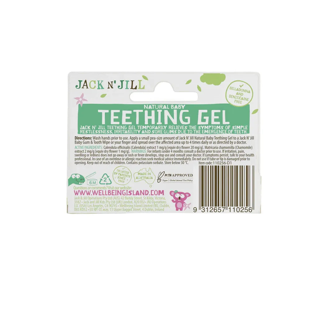 Jack N Jill Natural Baby Teething Gel 15g