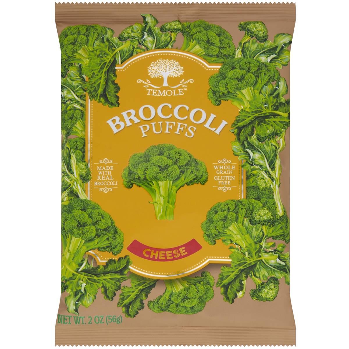 Temole Broccoli Puffs Cheese 56g