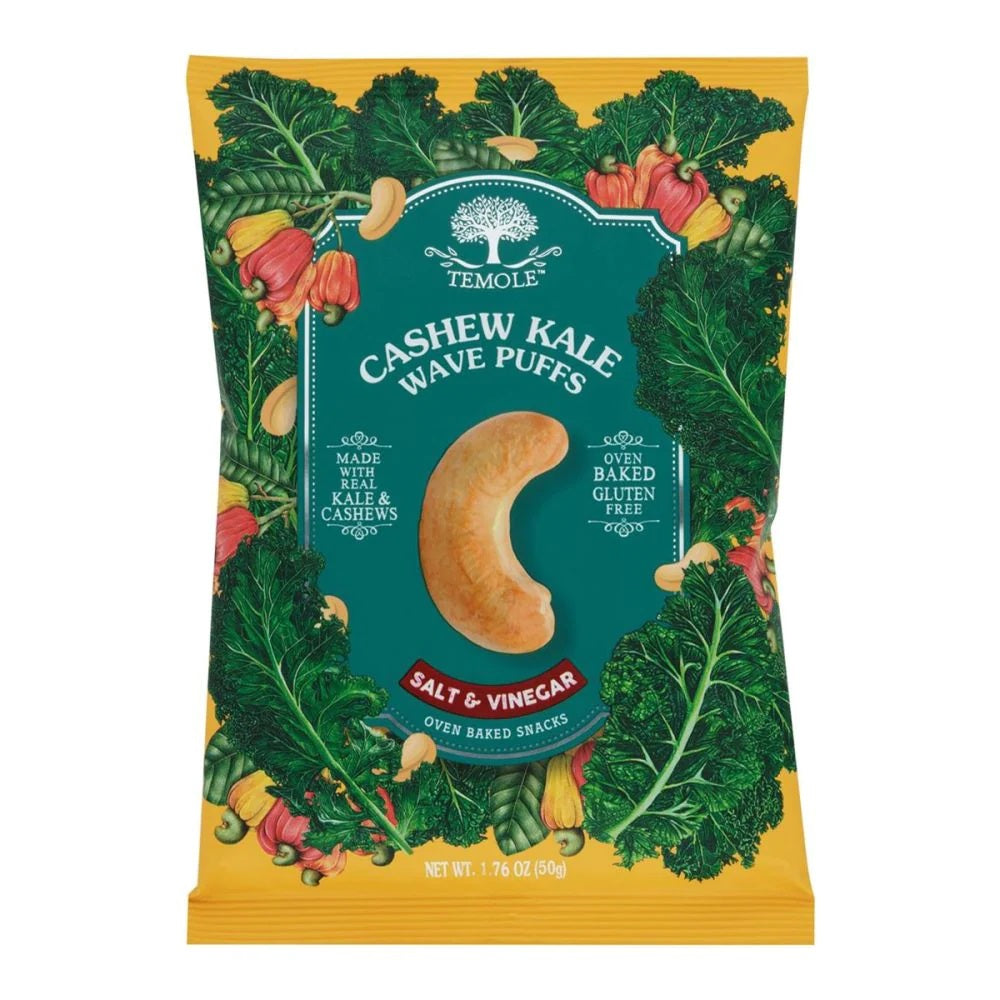 Temole Cashew Kale Salt Vinegar 50g