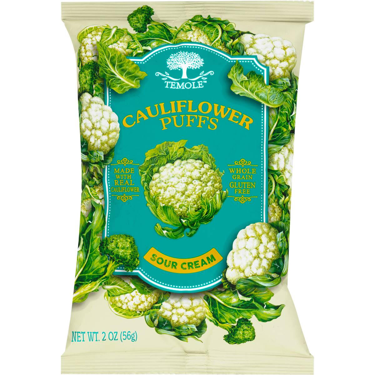 Temole Cauli Puffs Sour Cream 56g